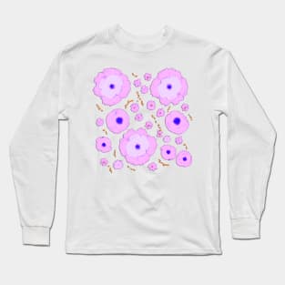 Mother's Day Falling Petals (MD23MOD004) Long Sleeve T-Shirt